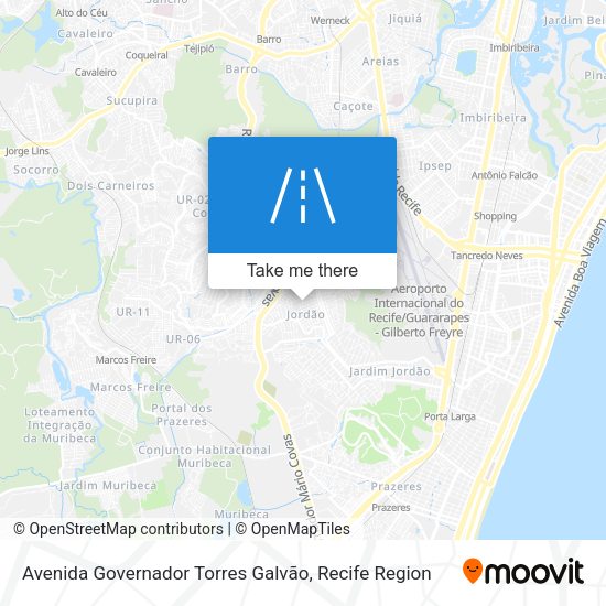 Avenida Governador Torres Galvão map