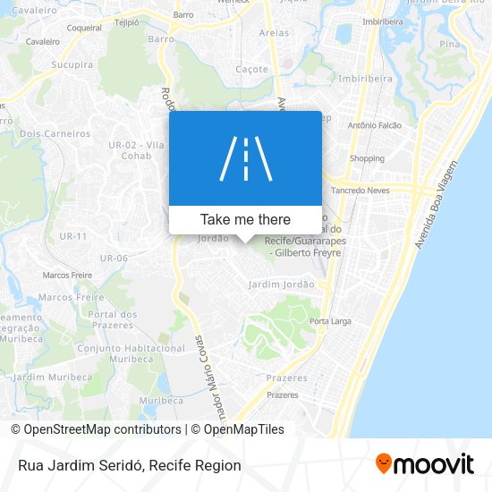 Rua Jardim Seridó map