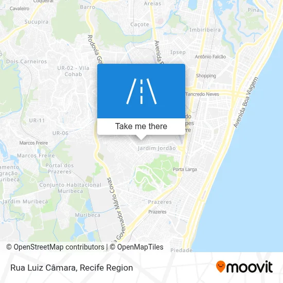 Rua Luiz Câmara map