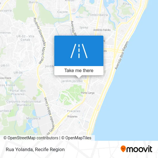 Rua Yolanda map