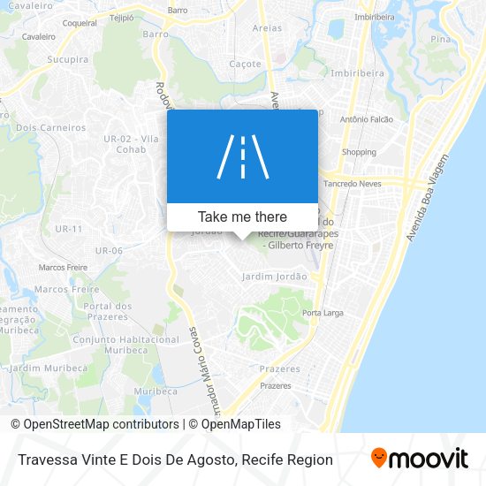 Travessa Vinte E Dois De Agosto map