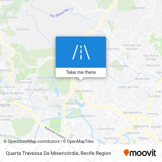 Quarta Travessa Da Misericórdia map