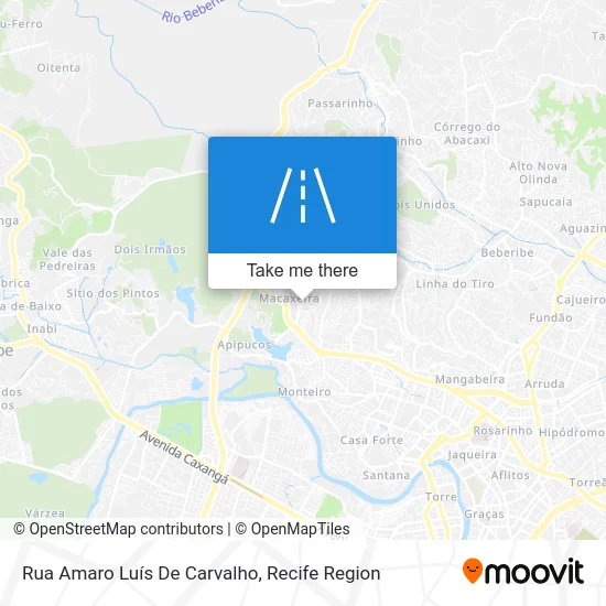 Rua Amaro Luís De Carvalho map
