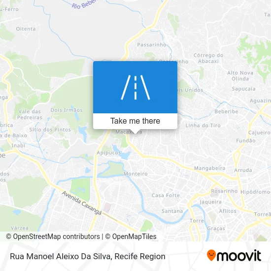 Rua Manoel Aleixo Da Silva map