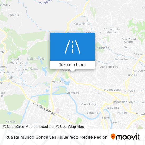 Rua Raimundo Gonçalves Figueiredo map