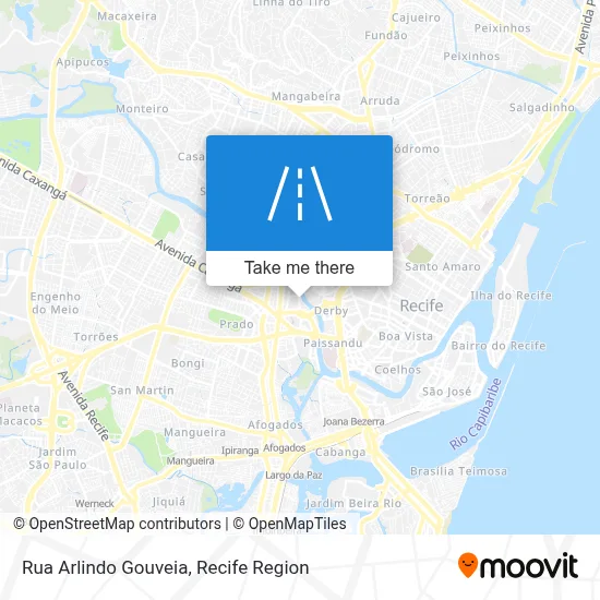 Rua Arlindo Gouveia map