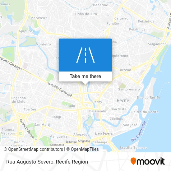Rua Augusto Severo map