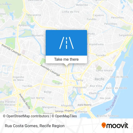 Rua Costa Gomes map
