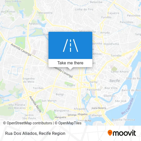 Rua Dos Aliados map
