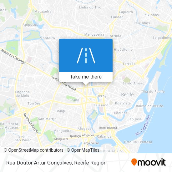 Rua Doutor Artur Gonçalves map