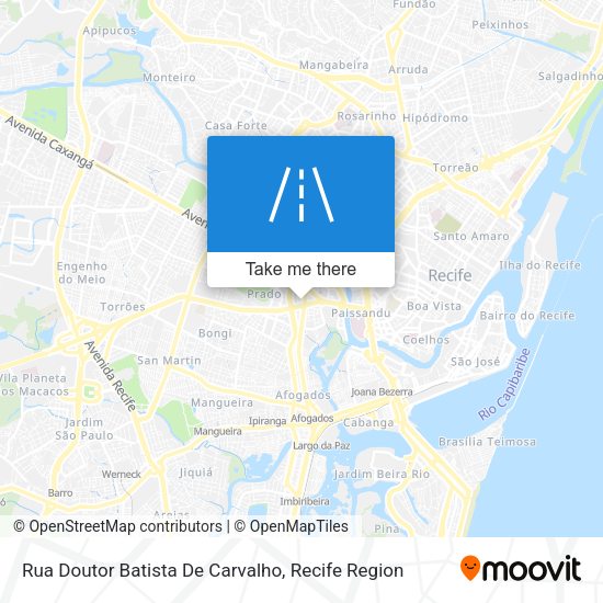 Rua Doutor Batista De Carvalho map