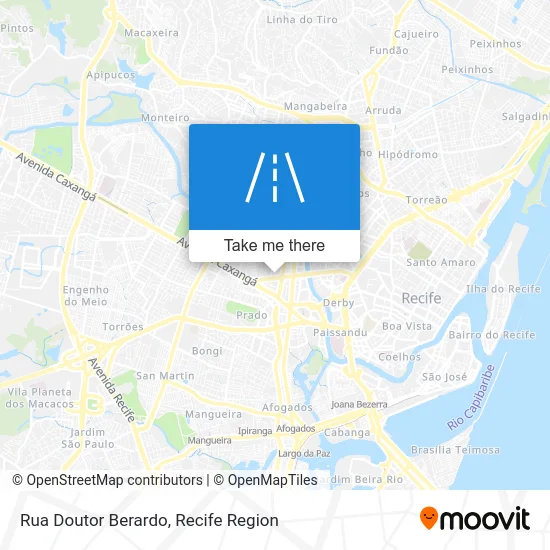 Rua Doutor Berardo map