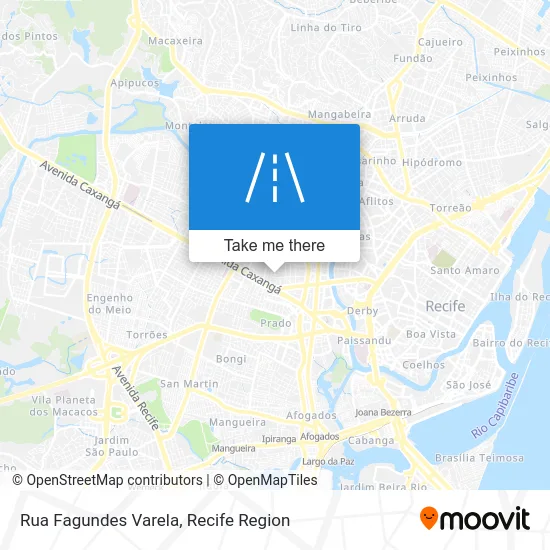 Rua Fagundes Varela map