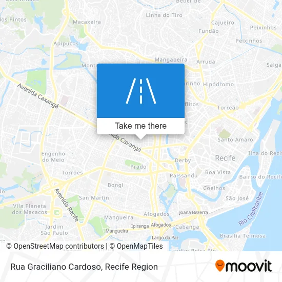 Rua Graciliano Cardoso map