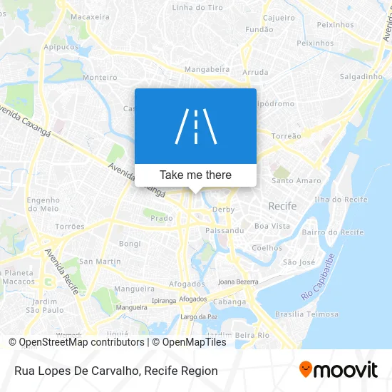 Rua Lopes De Carvalho map