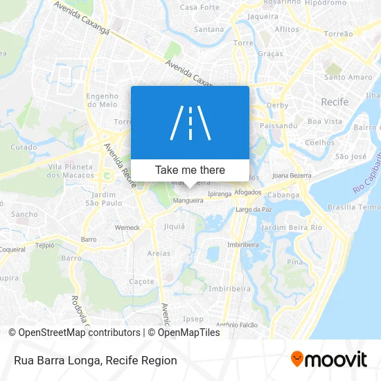 Rua Barra Longa map