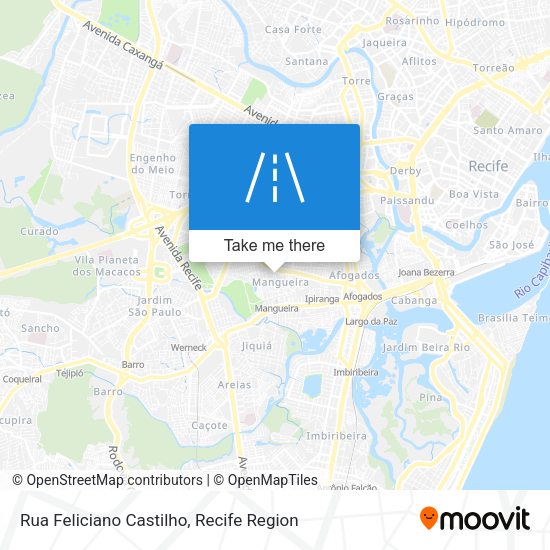 Rua Feliciano Castilho map