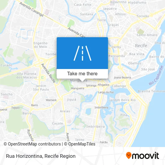 Rua Horizontina map