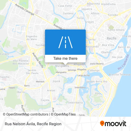 Rua Nelson Ávila map
