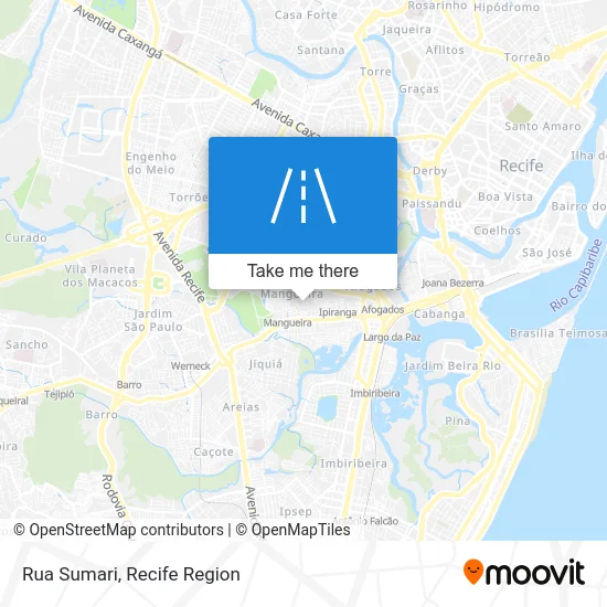 Rua Sumari map
