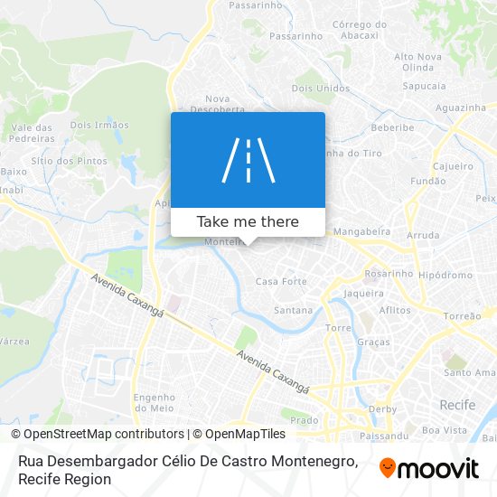 Rua Desembargador Célio De Castro Montenegro map