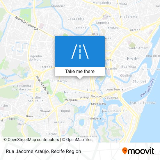 Rua Jácome Araújo map