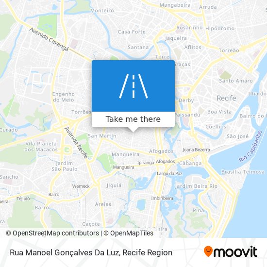 Rua Manoel Gonçalves Da Luz map