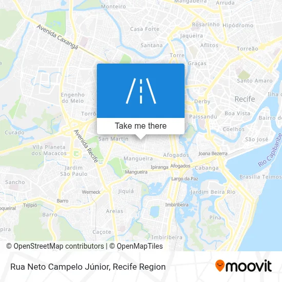 Rua Neto Campelo Júnior map