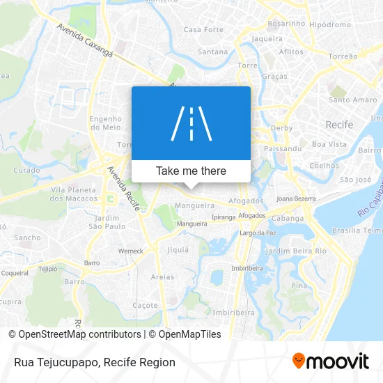 Rua Tejucupapo map