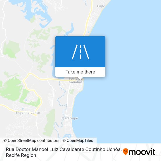 Rua Doctor Manoel Luiz Cavalcante Coutinho Uchôa map