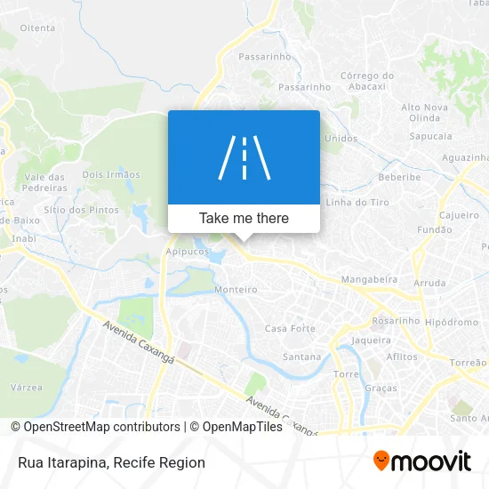 Rua Itarapina map