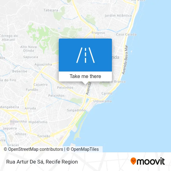 Rua Artur De Sá map
