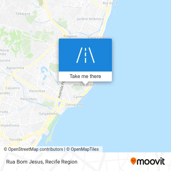 Rua Bom Jesus map