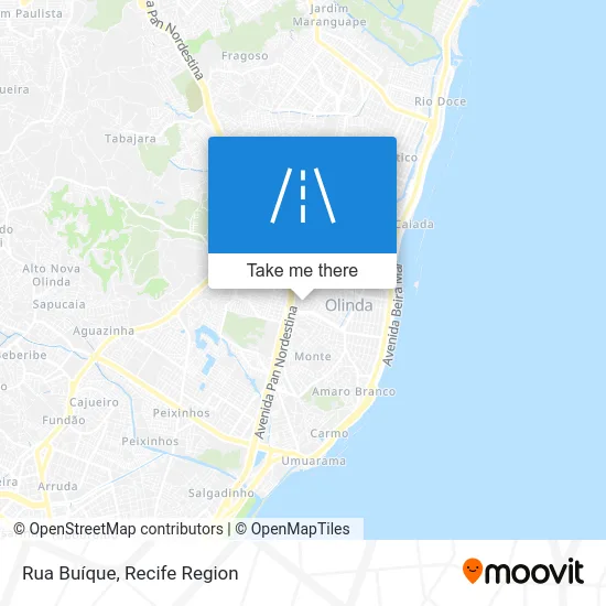 Rua Buíque map