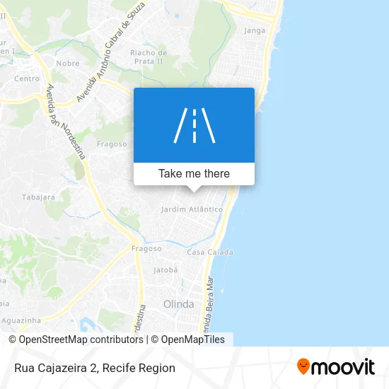 Rua Cajazeira 2 map