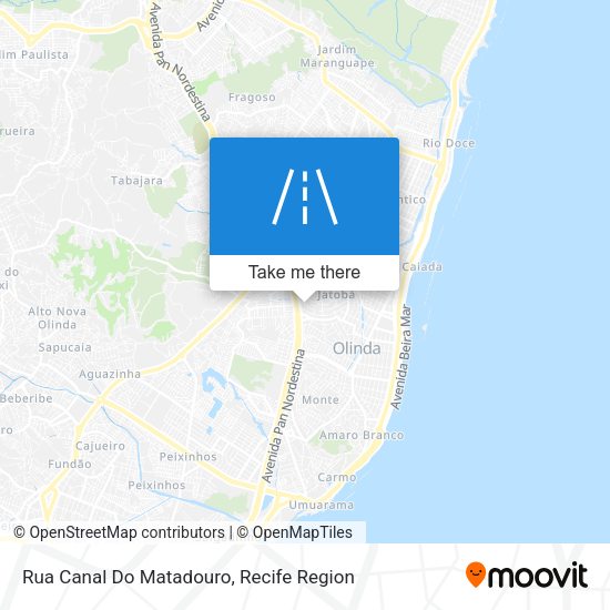 Rua Canal Do Matadouro map