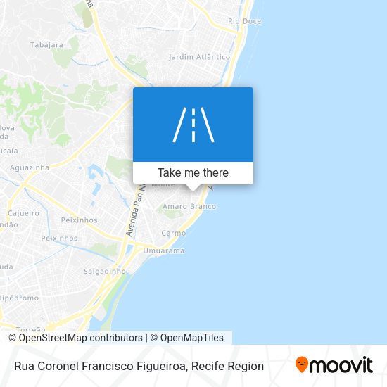 Rua Coronel Francisco Figueiroa map
