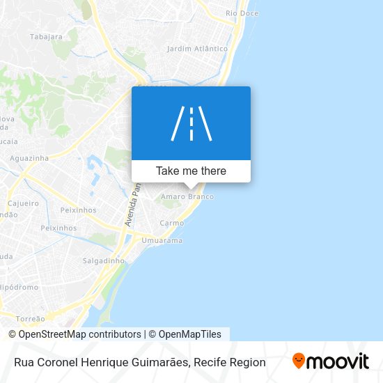 Rua Coronel Henrique Guimarães map