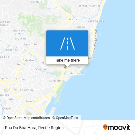 Rua Da Boa Hora map
