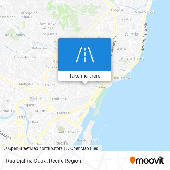 Rua Djalma Dutra map