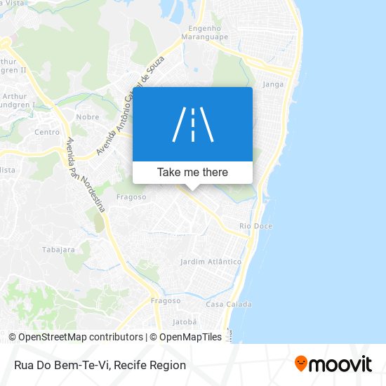 Rua Do Bem-Te-Vi map