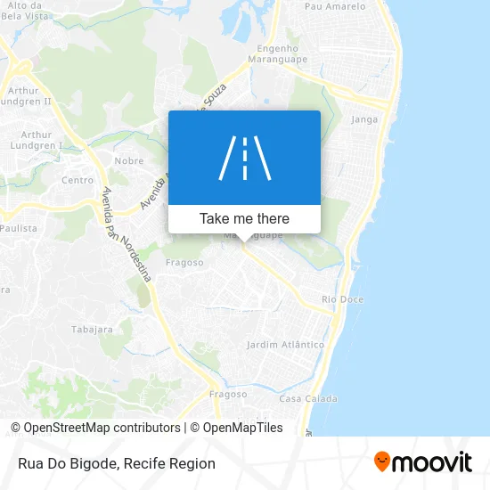 Rua Do Bigode map