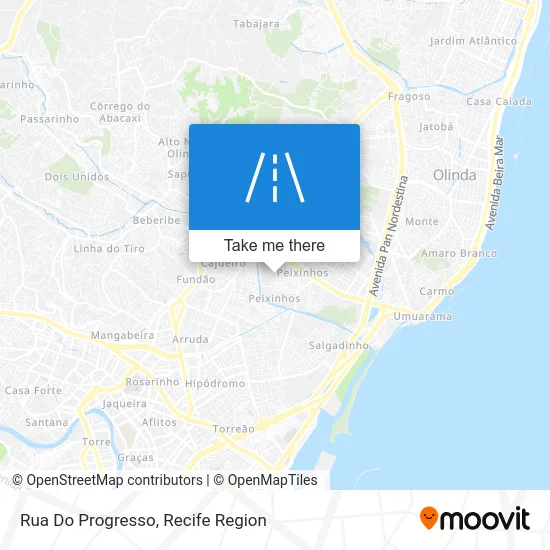 Rua Do Progresso map