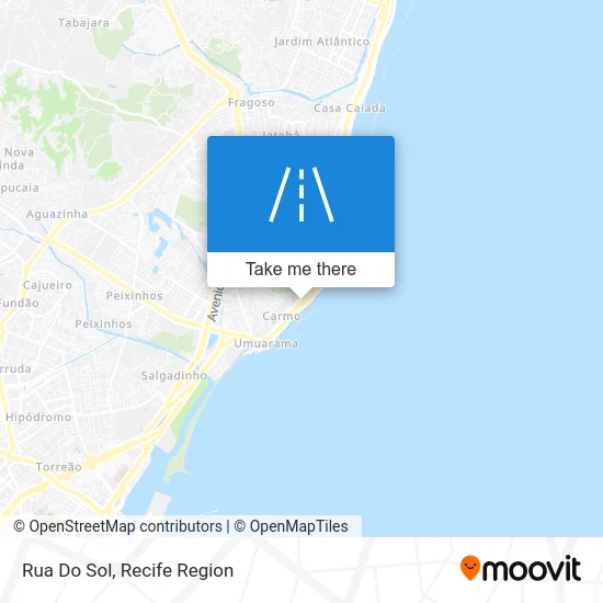 Rua Do Sol map