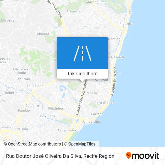 Rua Doutor José Oliveira Da Silva map
