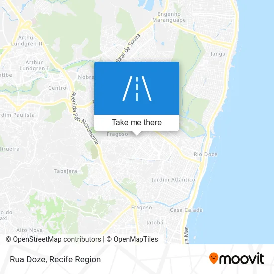 Rua Doze map