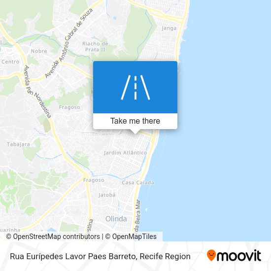 Rua Eurípedes Lavor Paes Barreto map