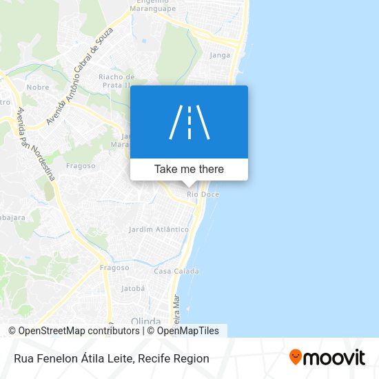 Rua Fenelon Átila Leite map