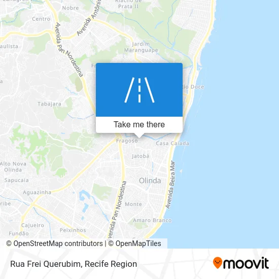 Rua Frei Querubim map