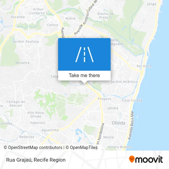 Rua Grajaú map